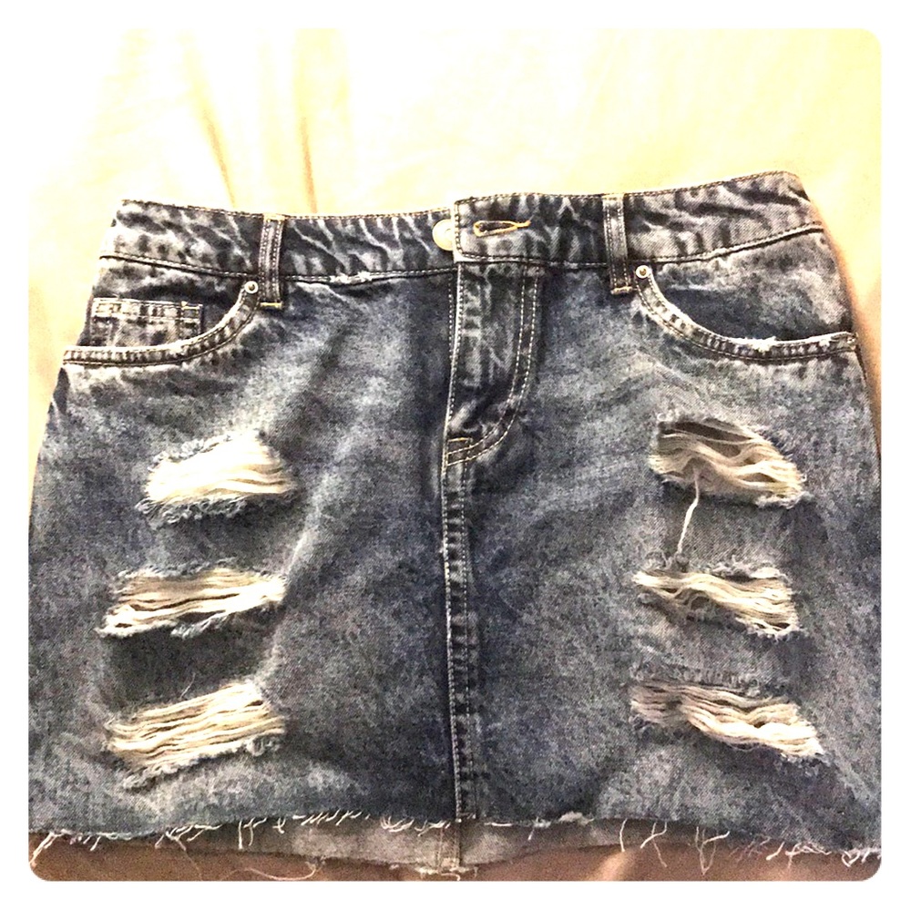 Brand new with tags denim skirt